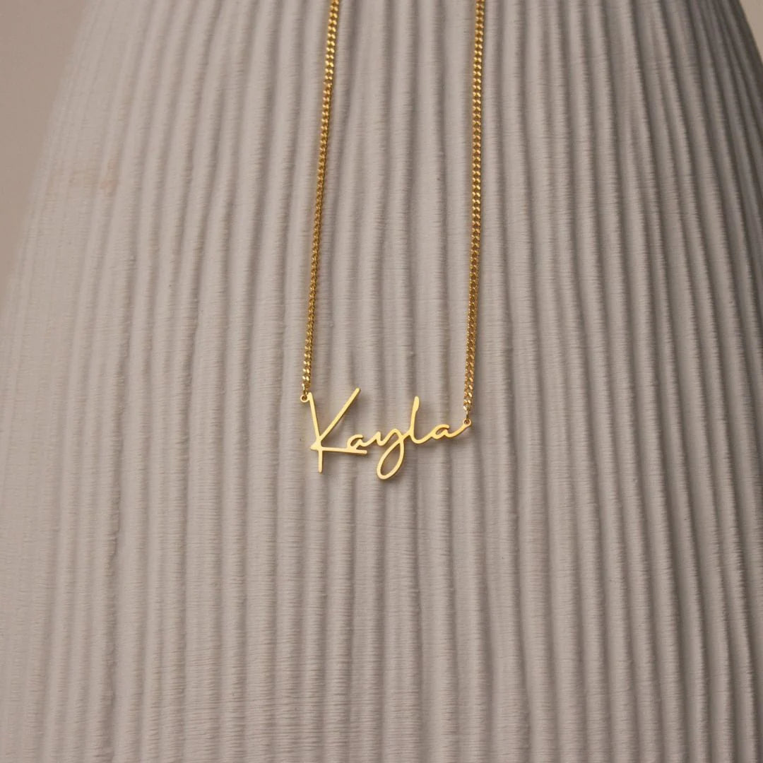 Personalised Laios Name Necklace